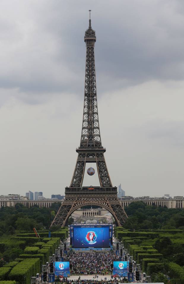 Der EM-Auftakt in Bildern