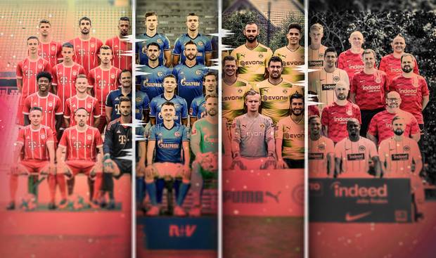 S04 hat den kleinsten Kader - Bayern und RB gleichauf