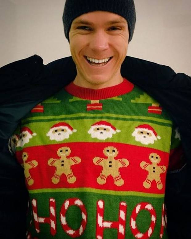 Ein Rad-Star in Weihnachtsstimmung