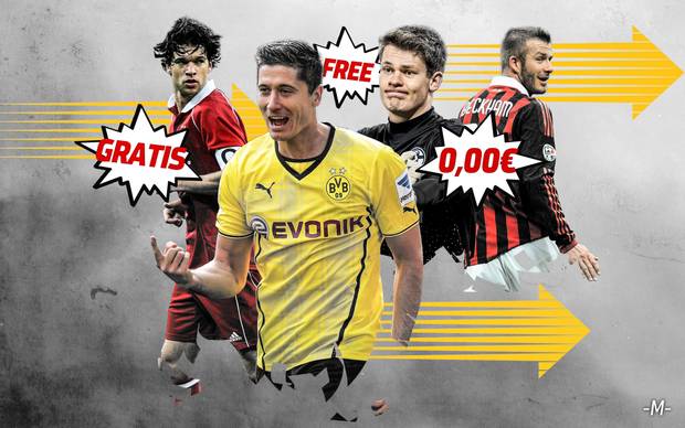 Nübel in neue Dimension: Die wertvollsten Transfers zum Nulltarif