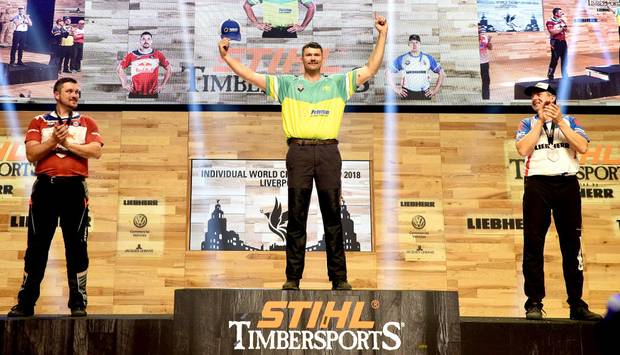 Hot Saw und Single Buck: Die Ausrüstung beim STIHL TIMBERSPORTS