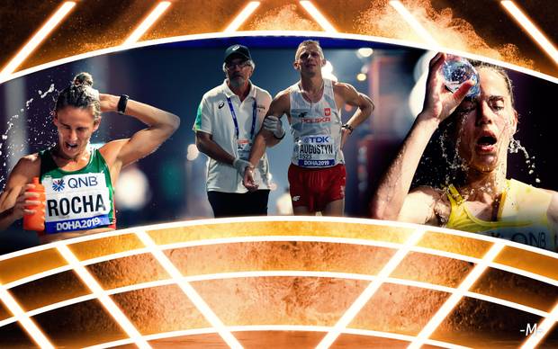 So brutal ist die Leichtathletik-WM in Doha