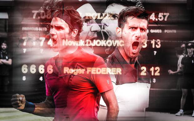 50. Spiel! Legendäre Matches zwischen Federer und Djokovic