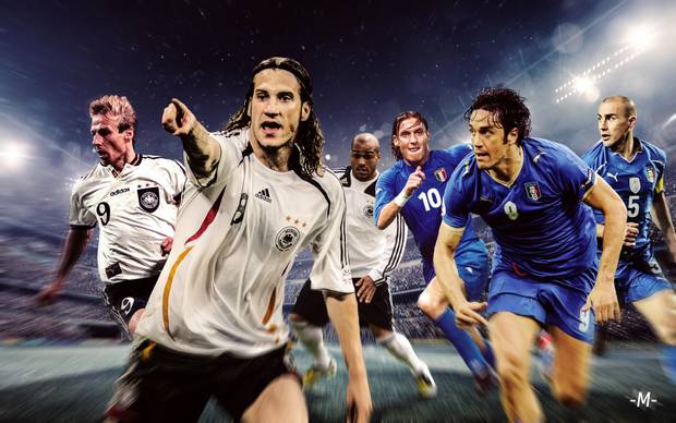 Deutschland vs. Italien - Diese Legenden sind dabei