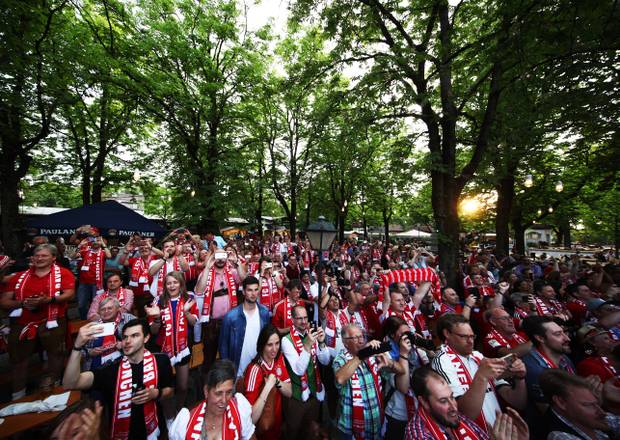 Party-Bayern lassen es krachen