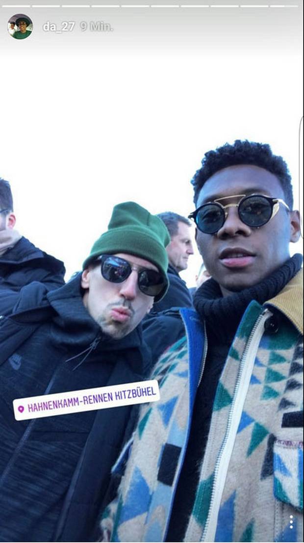 Die Streif ruft: Bayern-Stars im Kitzbühel-Fieber