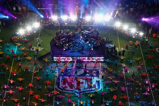 Die spektakulärsten Bilder des Super Bowl