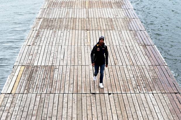 Bilder: Haryantos Begegnung mit der Mauer