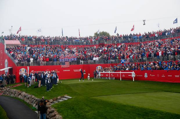 US-Fans zeigen Eishockey-Härte