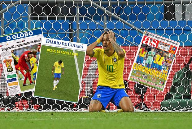 "Und nun, Brasilien?" Presse nach Aus rat- und fassungslos