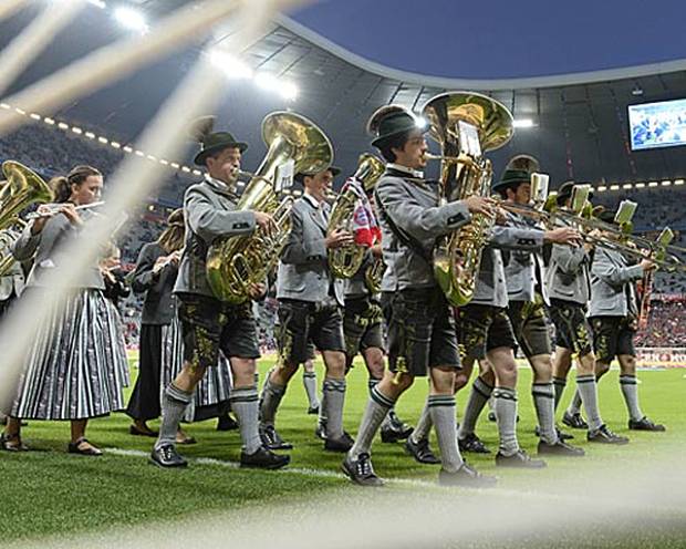 Die Bayern machen die Musik