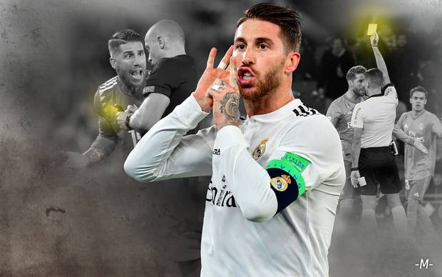 Die Rüpelliste des Sergio Ramos