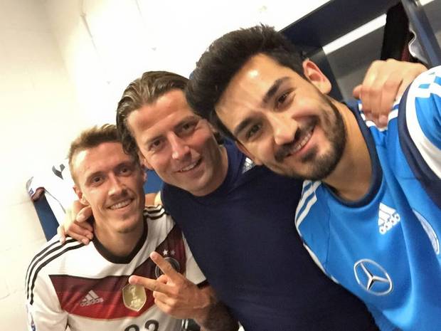 Selfie-Alarm in der DFB-Kabine