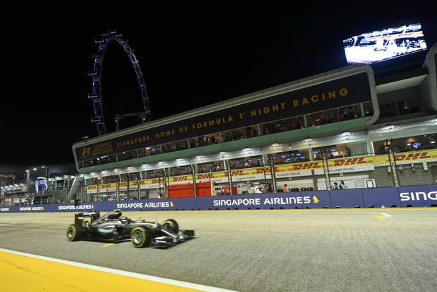 Irre? Marshall sprintet Rosberg davon