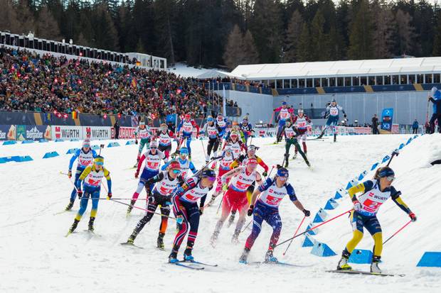 Die besten Bilder der Biathlon-WM 2025