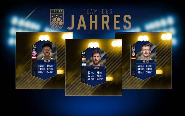 FIFA 18 Team of the Year: Das sind Eure Lieblingsstars!