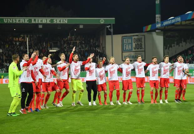 So feiern Kölns Helden den Aufstieg