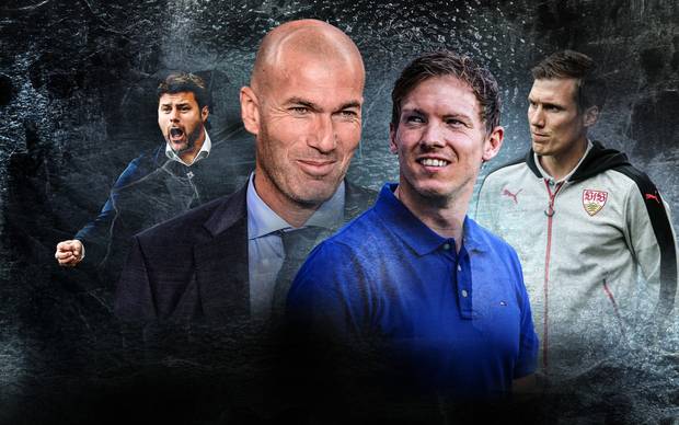 Wo die Bundesliga-Trainer Zidane und Co. abhängen