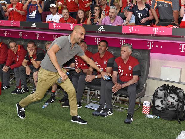 Pep trifft Carlo: Mensch, siehst Du gut aus!