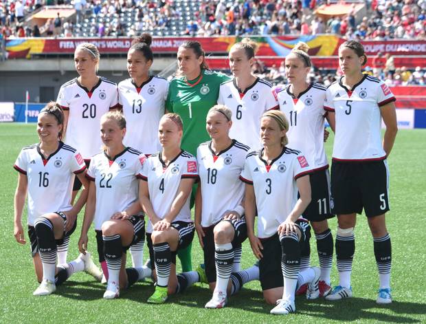 Frauen-WM: Bilder zum Spiel Deutschland - Schweden
