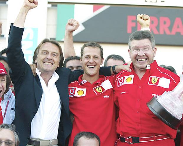 Goldene Zeiten in Ferrari-Rot