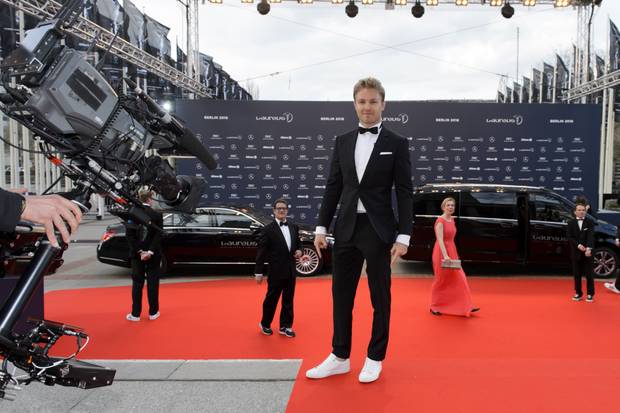 Laureus-Gala in Bildern: Lauda zieht die Kappe