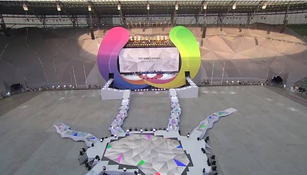 World Games: Eröffnung mit nackter Haut