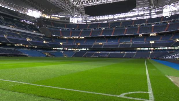 Bernabéu wird zum Tennisstadion
