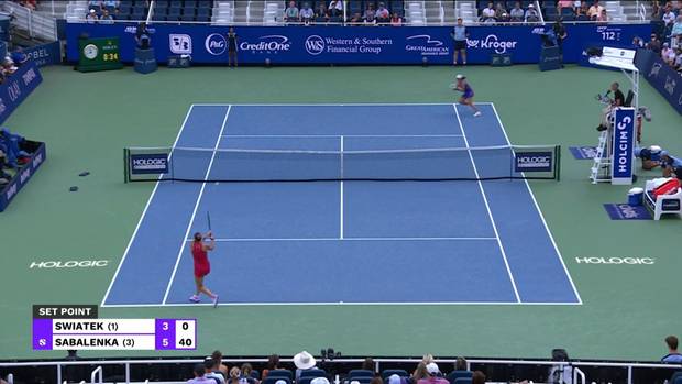 Sabalenka behält Nerven
