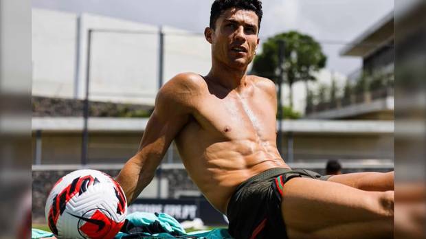 Cristiano Ronaldo zeigt sich vor Nationalmannschafts-Training in Topform