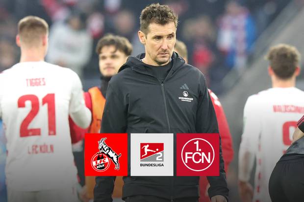 2. Bundesliga heute: Nürnberg gegen Braunschweig
