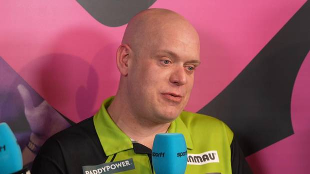 Van Gerwen teilt gegen Dobey aus