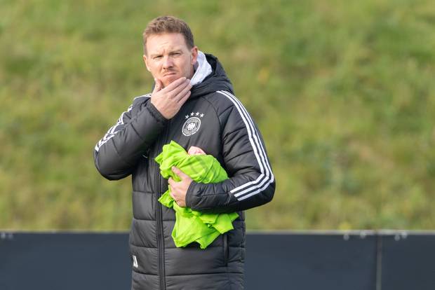 Überraschungsgäste im DFB-Training