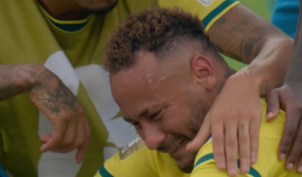 Brasilien-Star von Emotionen übermannt