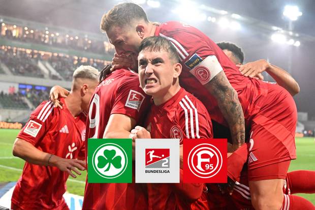 2. Bundesliga heute: Düsseldorf gegen Hamburg