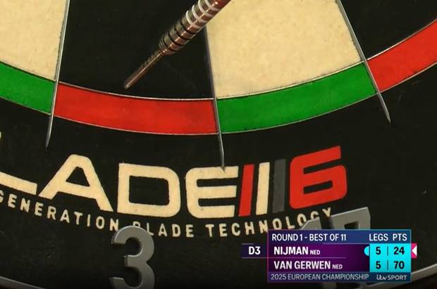 Matchdart-Drama bei MvG-Sieg