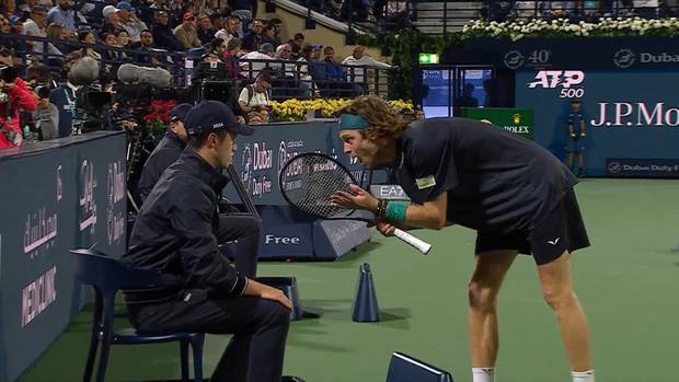 Sitten verroht? Eklat um Tennis-Star