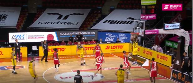 Schlussoffensive kommt zu spät: Bamberg droht Aus