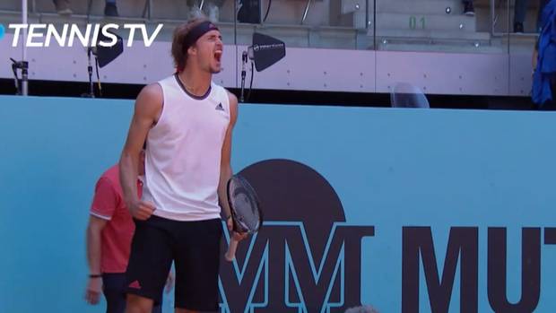 Zverev überzeugt und fordert Nadal