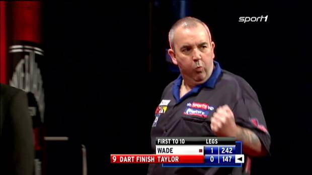 Darts: Phil Taylor wirft zwei 9-Darter in nur einem Match