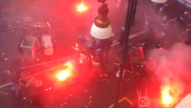 Massenfestnahmen nach Pokal-Halbfinale