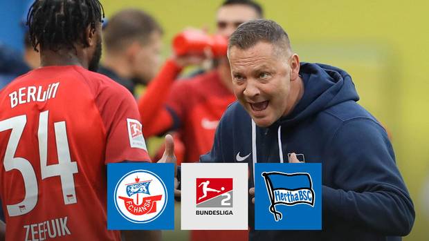2. Bundesliga heute: Hertha gegen KSC