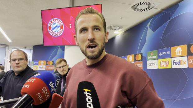 So gut tut Kane der Bayern-Kabine