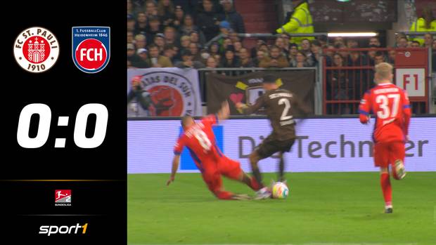 St. Pauli und Heidenheim trennen sich torlos