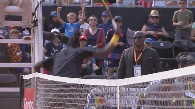Riesiger Eklat! Tennis-Match eskaliert