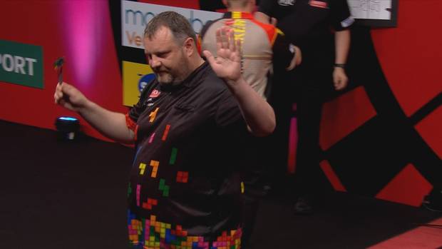World Series of Darts: Ryan Joyce schlägt Dimitri van den Bergh 6:2