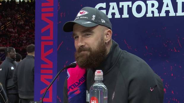 Kelce wird wegen Bruder emotional