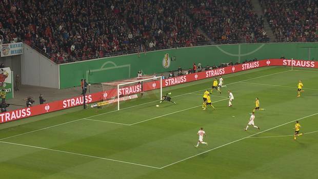 RB Leipzig - Borussia Dortmund (2:0): Tore und Highlights | DFB-Pokal