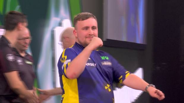 Emotionaler Littler im Achtelfinale