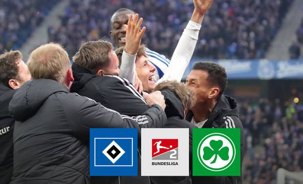 2. Bundesliga heute: Hamburg gegen Köln